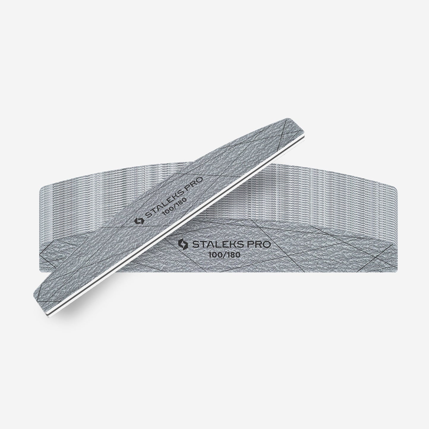 STALEKS SMART 40 Crescent mineral nail file, 100/180 grit (25 pc)