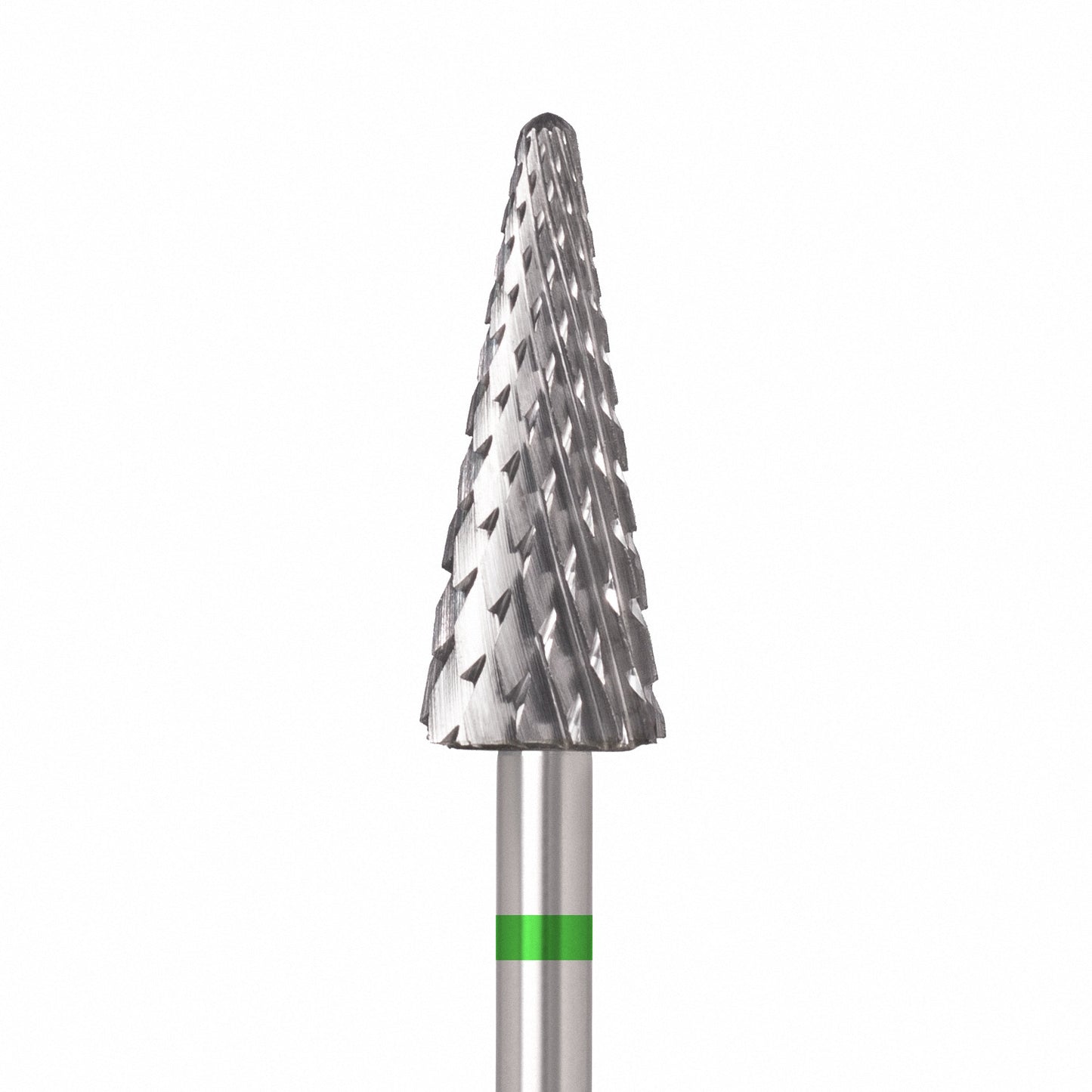 ÜLKA Carbide nail drill bit cone green head diameter 6.0 mm / working part 15 mm