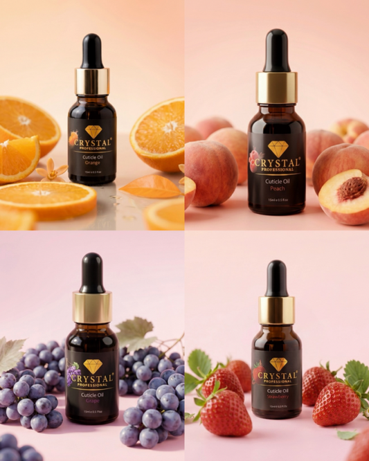 Dry Cuticle Oil Crystal Professional – Cinnamon Apple, 15ml
