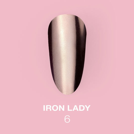 LUNAMOON Iron Lady Nail Polish Set, 6 Pieces