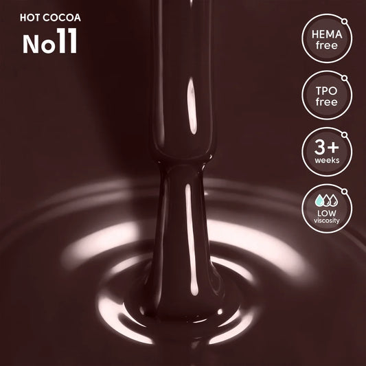 SHELLY. Gel Polish #11, Hot Cocoa, 12 ml