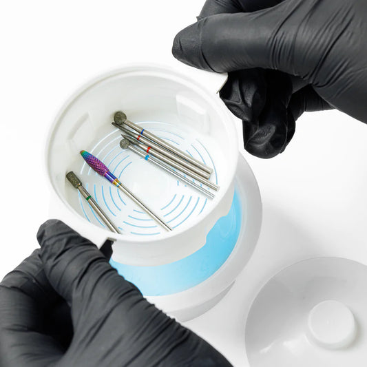 Disinfection container microstop for drill bits 0.12l.