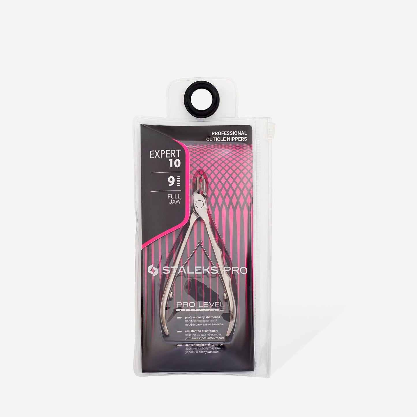 STALEKS EXPERT 10 Professional cuticle nippers, 9 mm