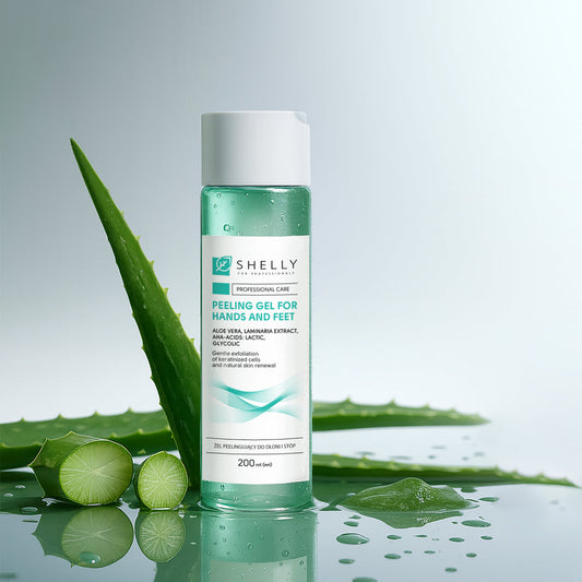 PEELING HAND AND FOOT GEL Gentle peeling for smooth and hydrated skin with aloe vera 200 ml