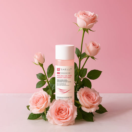 PEELING HAND AND FOOT GEL Gentle peeling for radiant, silky skin with rose hydrolate 200 ml
