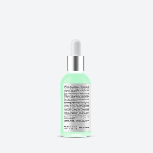 NAIL AND CUTICLE OIL With moroccan mint extract and tea tree oil 30 ml
