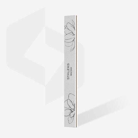 STALEKS EXPERT 20 180/240 grit Straight mineral nail file, (25 pc)