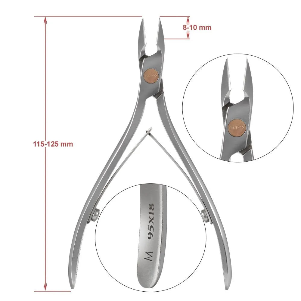 Master Olton nippers cuticle M 9-10 mm