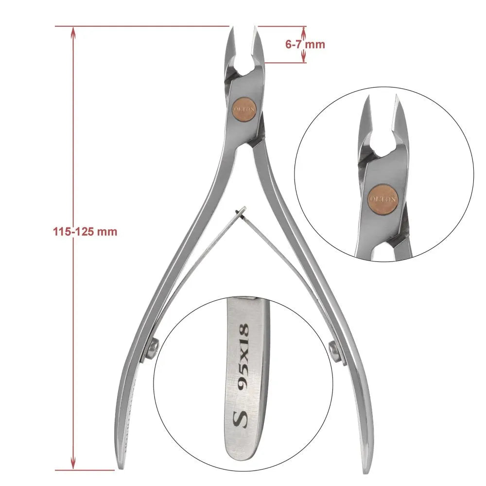 Master Olton nippers cuticle S 6-8 mm