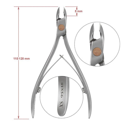 Master Olton cuticle nippers  XS 5мм