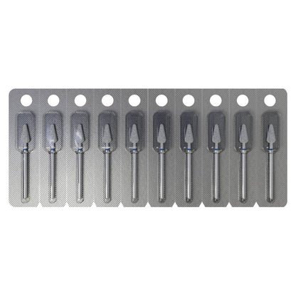 STALEKS PRO Expert Diamond bur Rounded Pear, Blue 5 x 12 mm