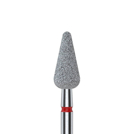 STALEKS PRO Expert Diamond bur Rounded Pear, Red 5 x 12 mm