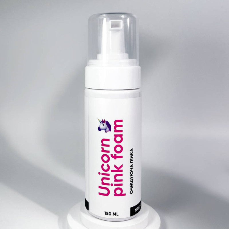 NAILSOFTHEDAY Unicorn Pink Foam — pink photoshop-effect mousse, 150 ml
