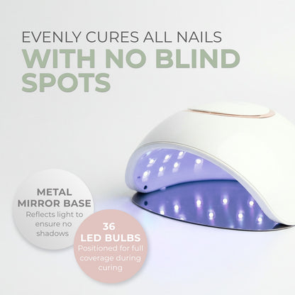 Nail Lamp Bellu Glow UV/LED Silver