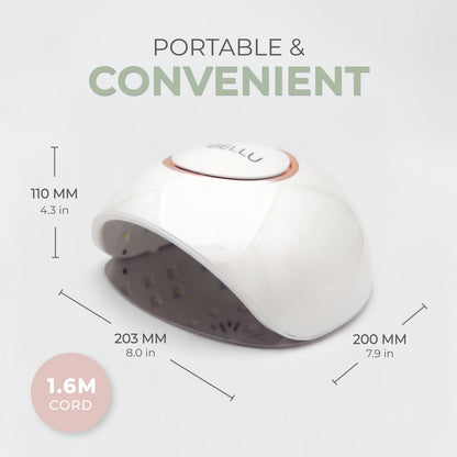 Nail Lamp Bellu Glow UV/LED Silver