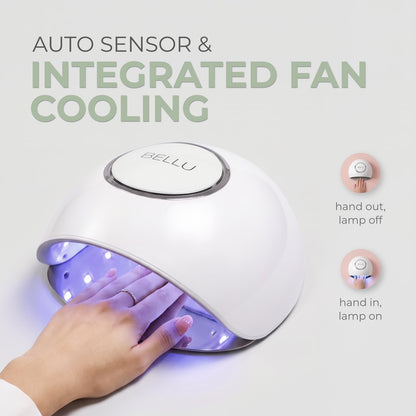Nail Lamp Bellu Glow UV/LED Gold