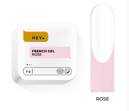 HEYLOVE, French gel, ROSE 5 g