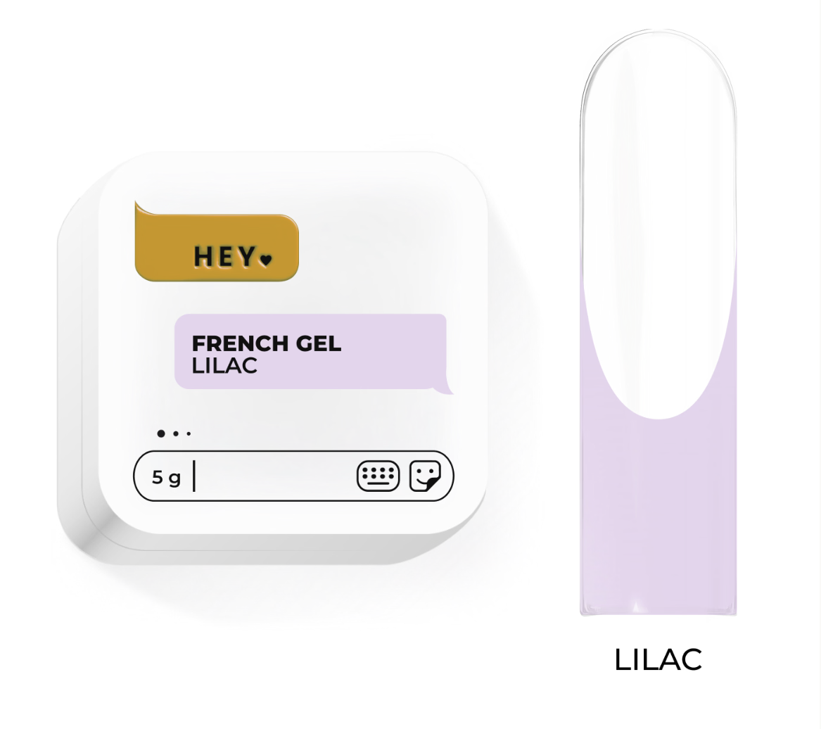 HEYLOVE, French gel, LILAC 5 g