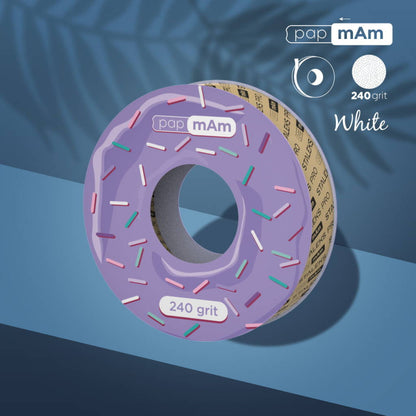 STALEKS PRO EXPERT Spare white papmAm file tape roll for spool 240 grit