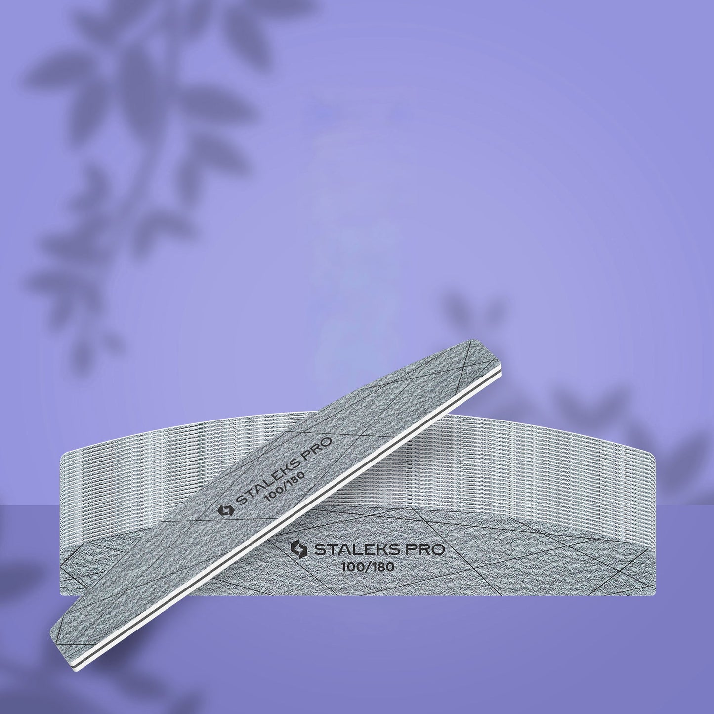 STALEKS SMART 40 Crescent mineral nail file, 100/180 grit (25 pc)