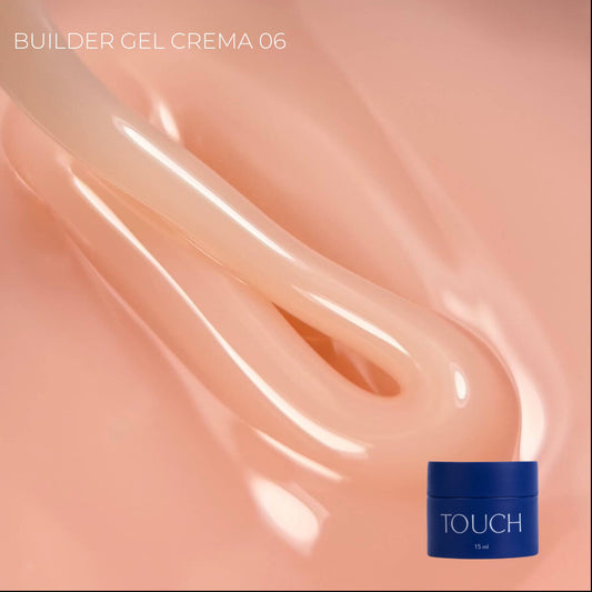 Touch Builder gel crema, 15ml, 6