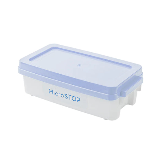 Disinfection container microstop 1l. (blue)