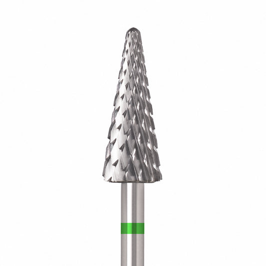 ÜLKA Carbide nail drill bit cone green head diameter 6.0 mm / working part 15 mm