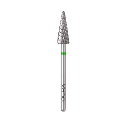 ÜLKA Carbide nail drill bit cone green head diameter 6.0 mm / working part 15 mm