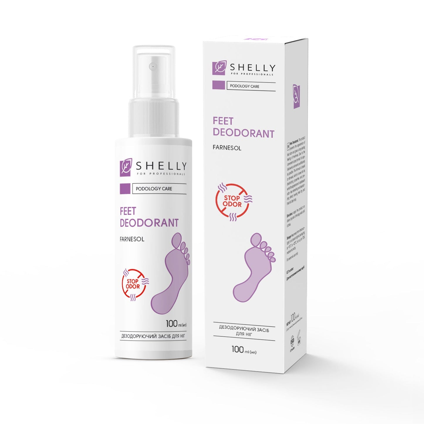 Shelly Feet deodorant with farnesol 100 ml