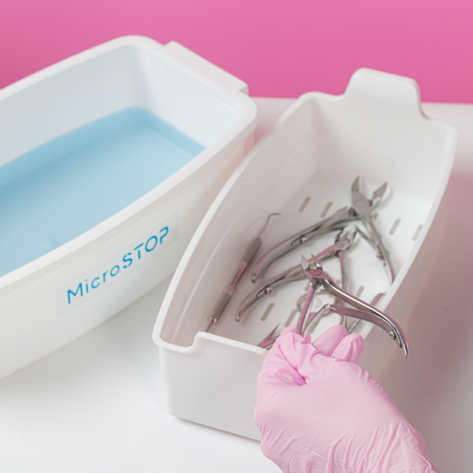 Disinfection container microstop 3l. (pink)