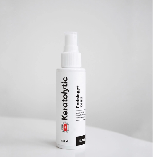 Nailsoftheday Podology+ Keratolytic for feet, urea 20%, 100 ml.