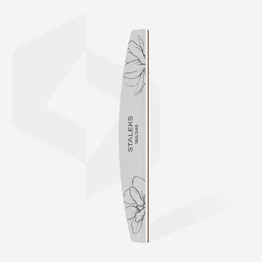 STALEKS EXPERT 40 Crescent mineral nail file, 180/240 grit, 1pcs