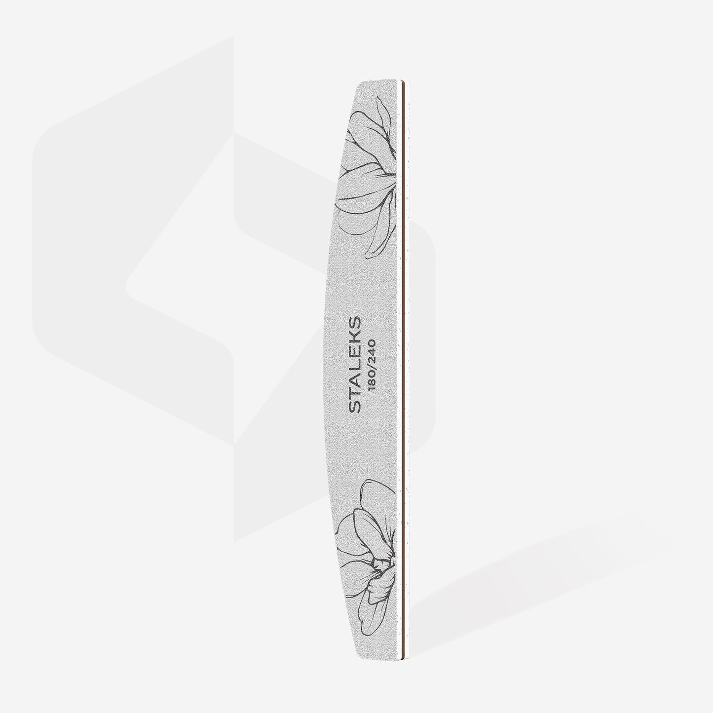 STALEKS EXPERT 40 Crescent mineral nail file, 180/240 grit (1 pc)