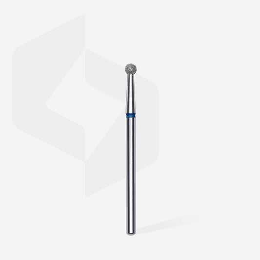 STALEKS EXPERT Diamond nail drill bit ball blue, head diameter 2,7 mm