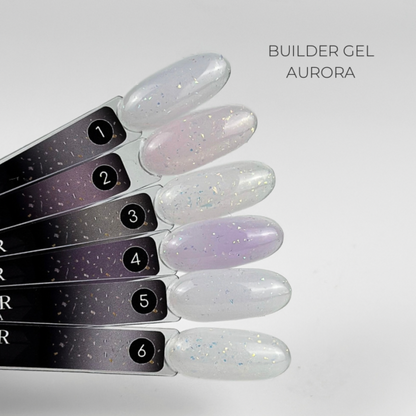 Builder Gel Aurora №3 Crystal Professional, 15ml
