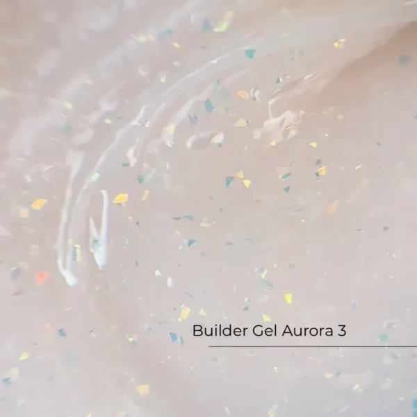 Builder Gel Aurora №3 Crystal Professional, 15ml