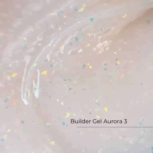 Builder Gel Aurora №3 Crystal Professional, 15ml