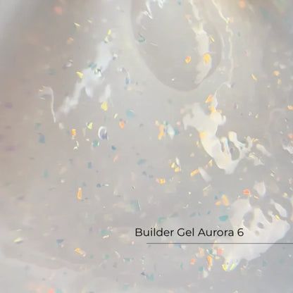 Builder Gel Aurora №6 Crystal Professional, 30ml