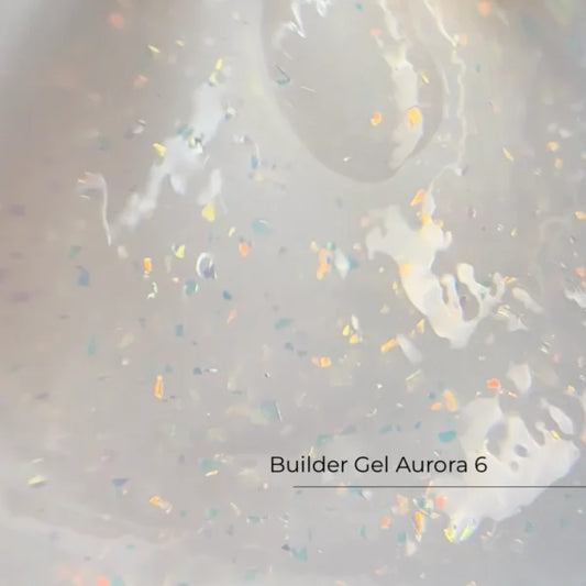 Builder Gel Aurora №6 Crystal Professional, 30ml