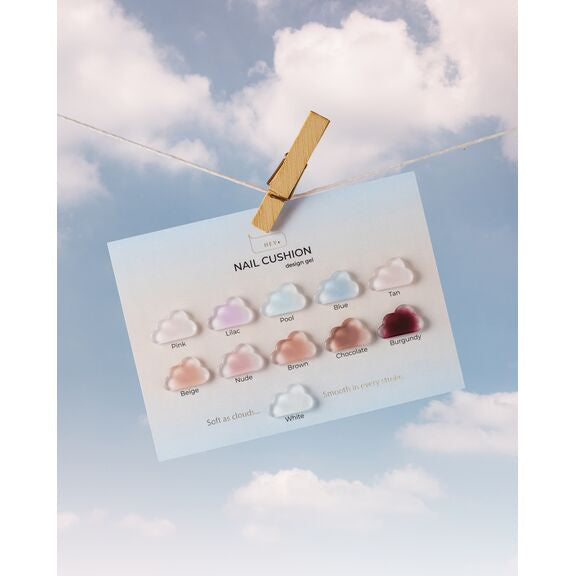 HEYLOVE Nail cushion set Brown, 6 pcs