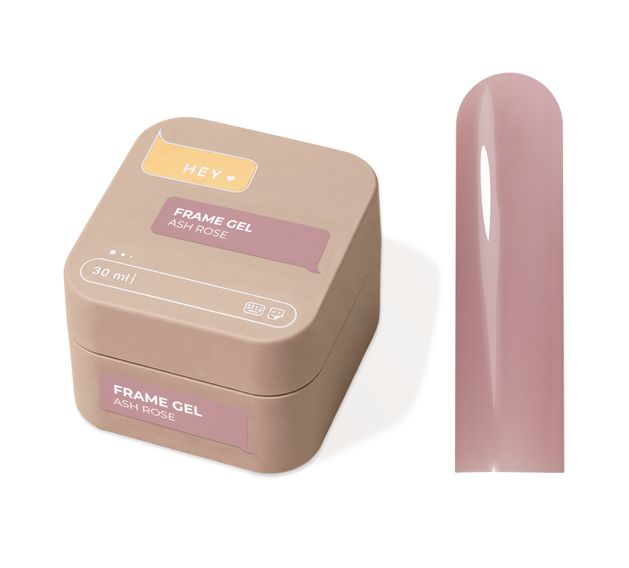 HEYLOVE Frame Builder Gel – Ash Rose, 30ml