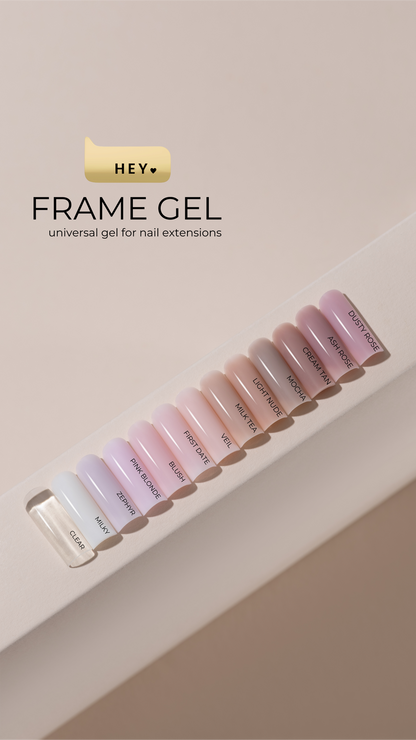 HEYLOVE Frame Builder Gel – Dusty Rose, 30ml