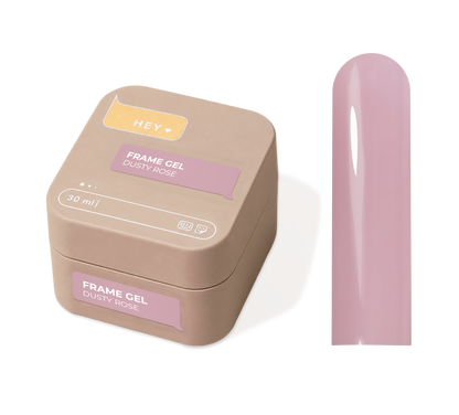 HEYLOVE Frame Builder Gel – Dusty Rose, 30ml