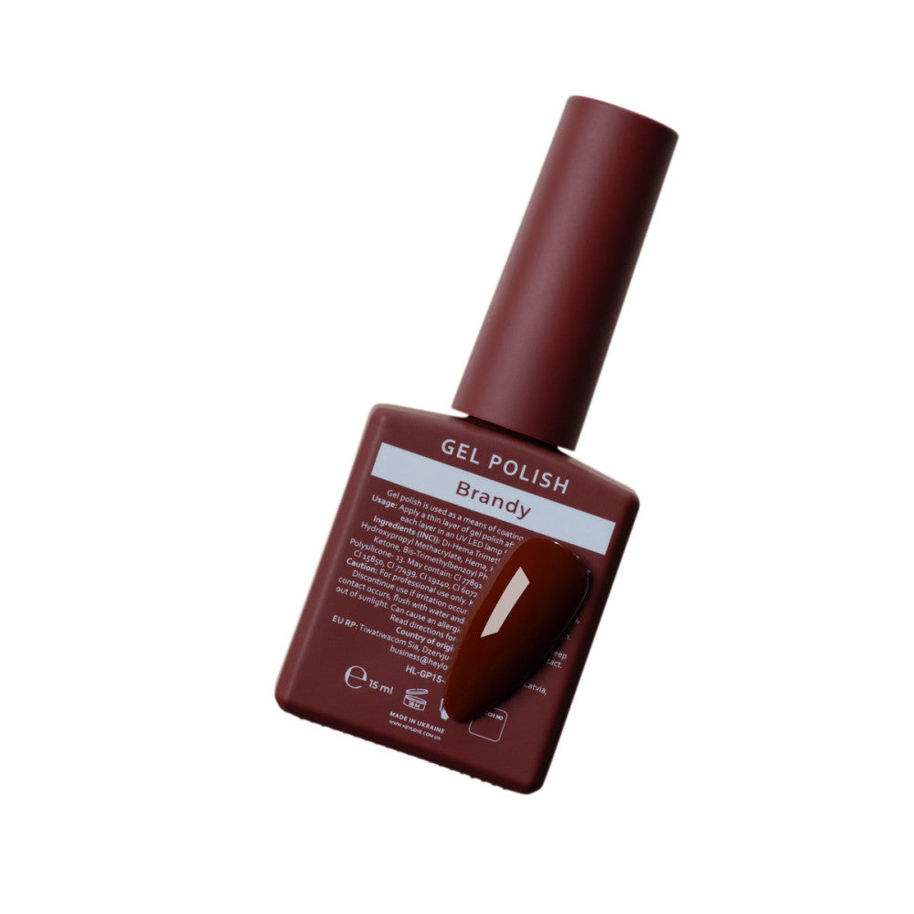 HEYLOVE Gel Polish Brandy, 15 ml