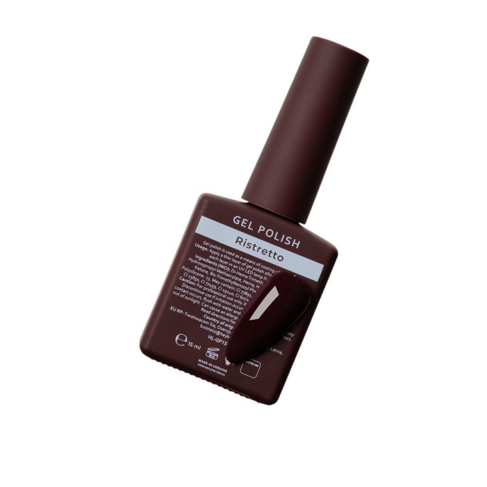 HEYLOVE Gel Polish Ristretto, 15 ml