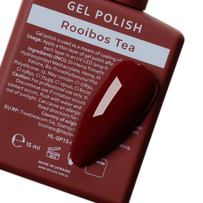 HEYLOVE Gel Polish Rooibos Tea, 15 ml