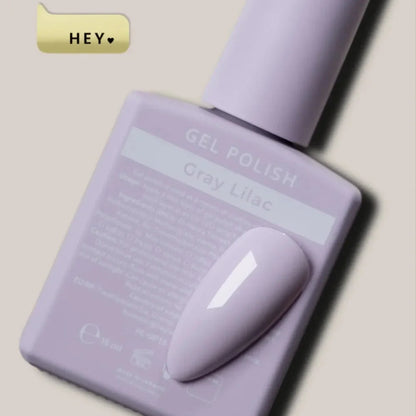 HEYLOVE Gel Polish Gray Lilac, 15 ml