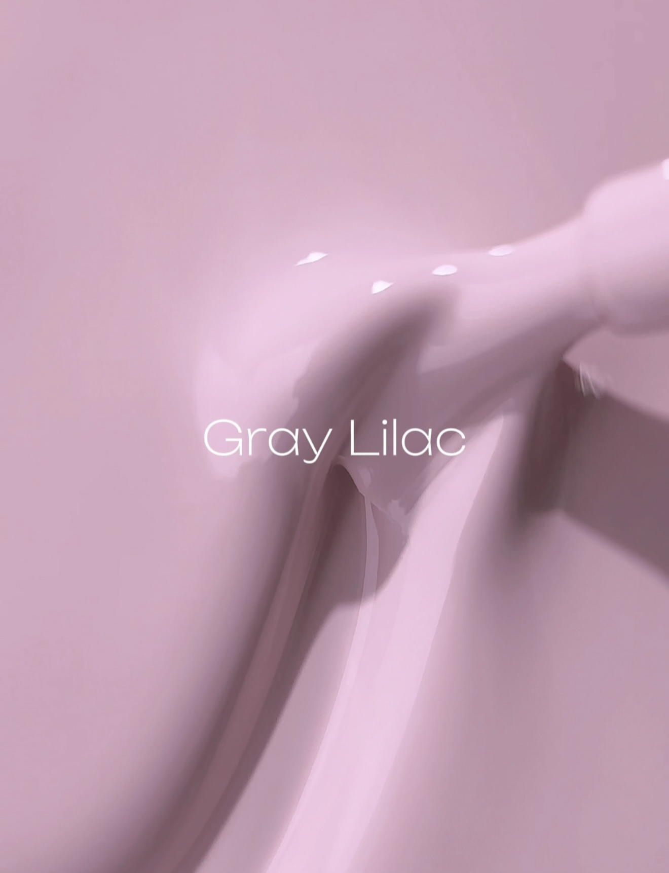 HEYLOVE Gel Polish Gray Lilac, 15 ml