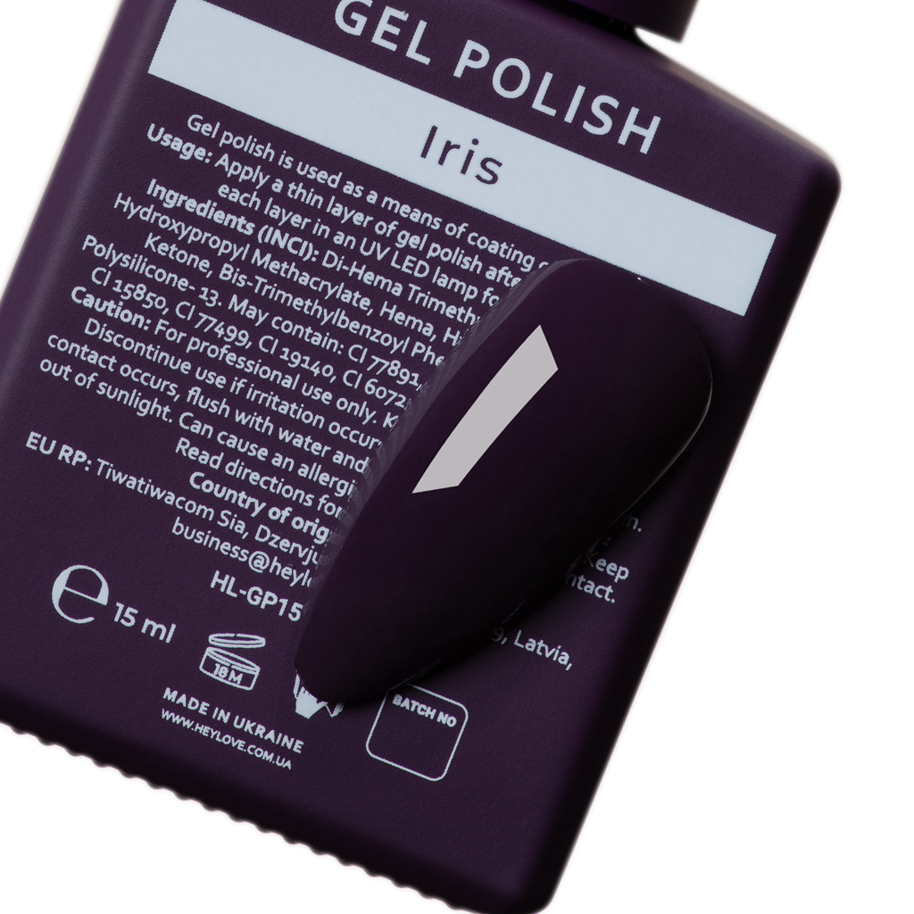 HEYLOVE Gel Polish Iris, 15 ml