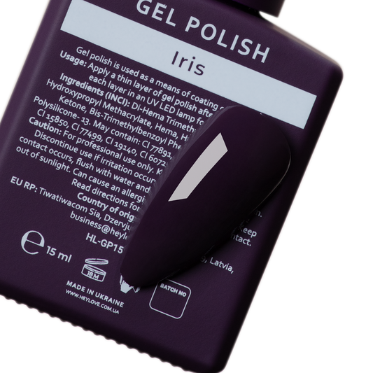 HEYLOVE Gel Polish Iris, 15 ml